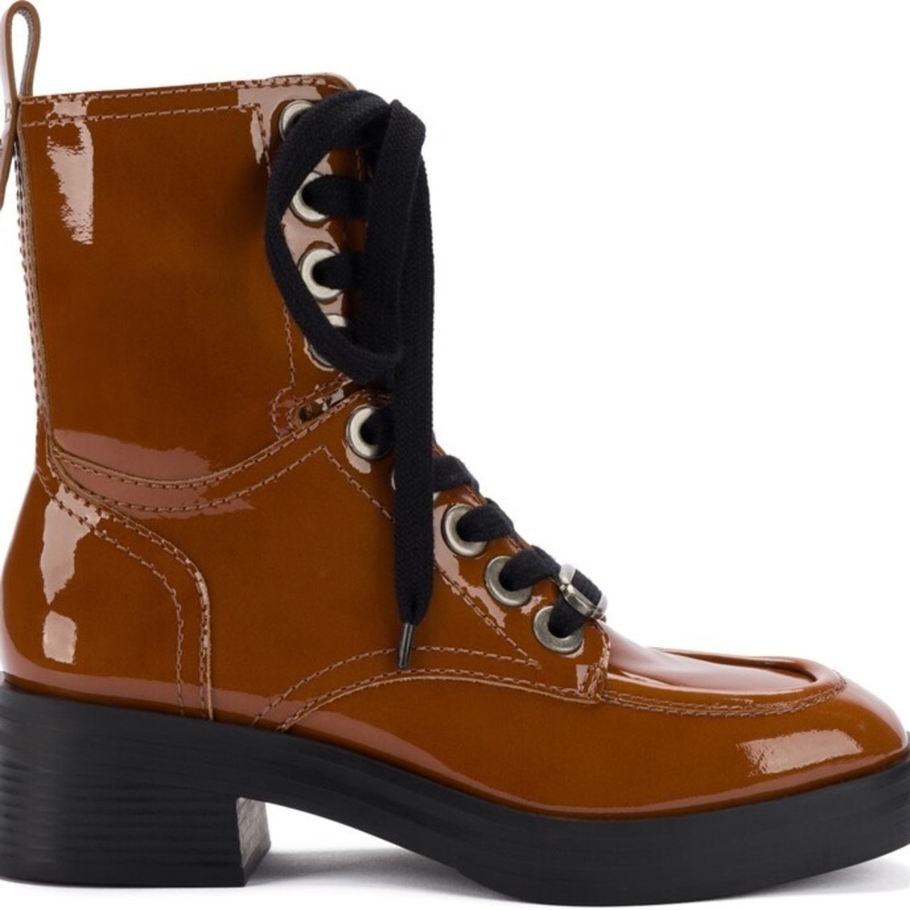 Larroudé Joan Zip Combat Boot